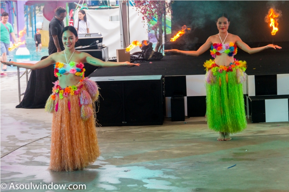 Fire Show. Cartoon Network Amazone Water Park, Pattaya Thailand (2)