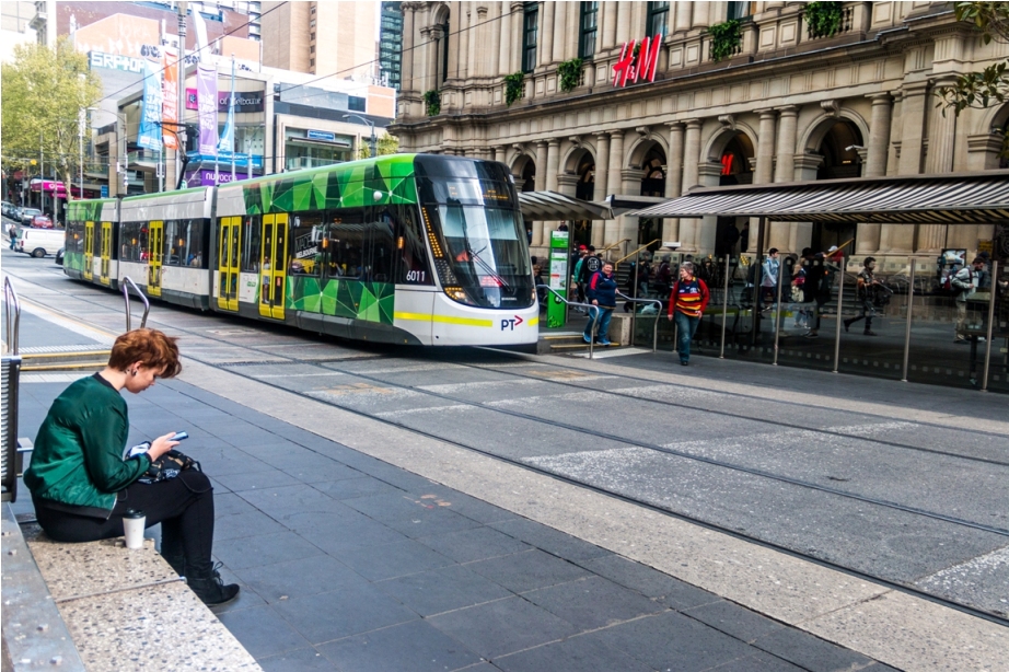 CBD Free Tram Melbourne Australia