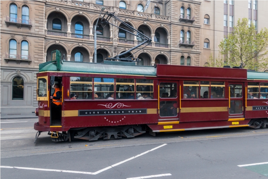 CBD Melbourne Australia Free Tram