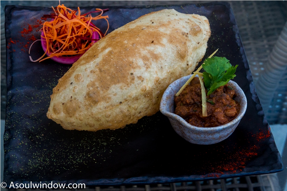 Chola Bhatura Justa Sajjangarh Resort Hotel Udaipur Food