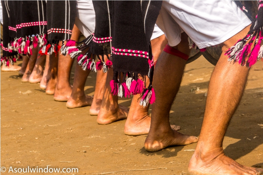 Basar Confluence Bas Con Arunachal Pradesh India Naga Warrior Dance
