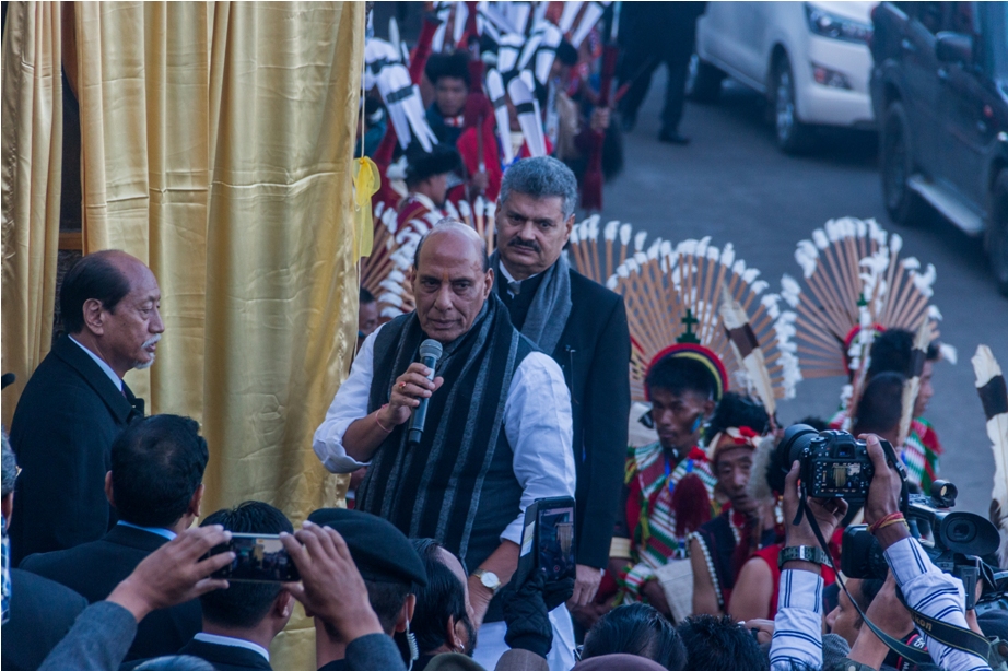 Hornbill festival Nagaland India Rajnath Singh Home Minister