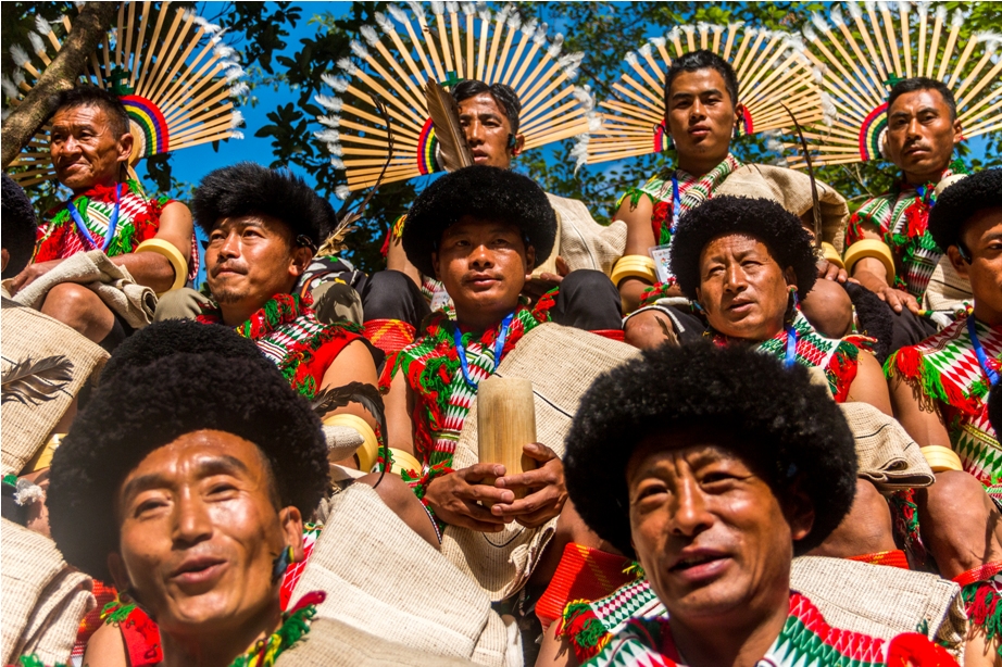 Hornbill festival Nagaland India Tribal people