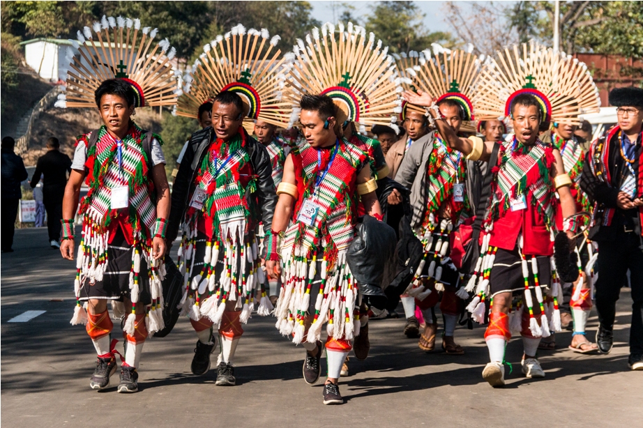 Hornbill festival Nagaland India Tribal