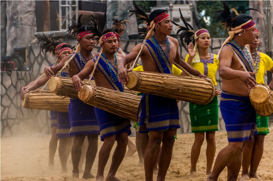 Hornbill festival Nagaland India wangla dance Garo tribe