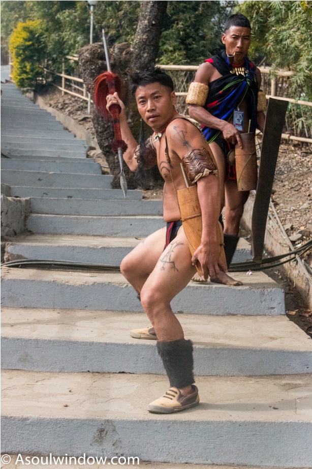 Hornbill festival Nagaland India warrior