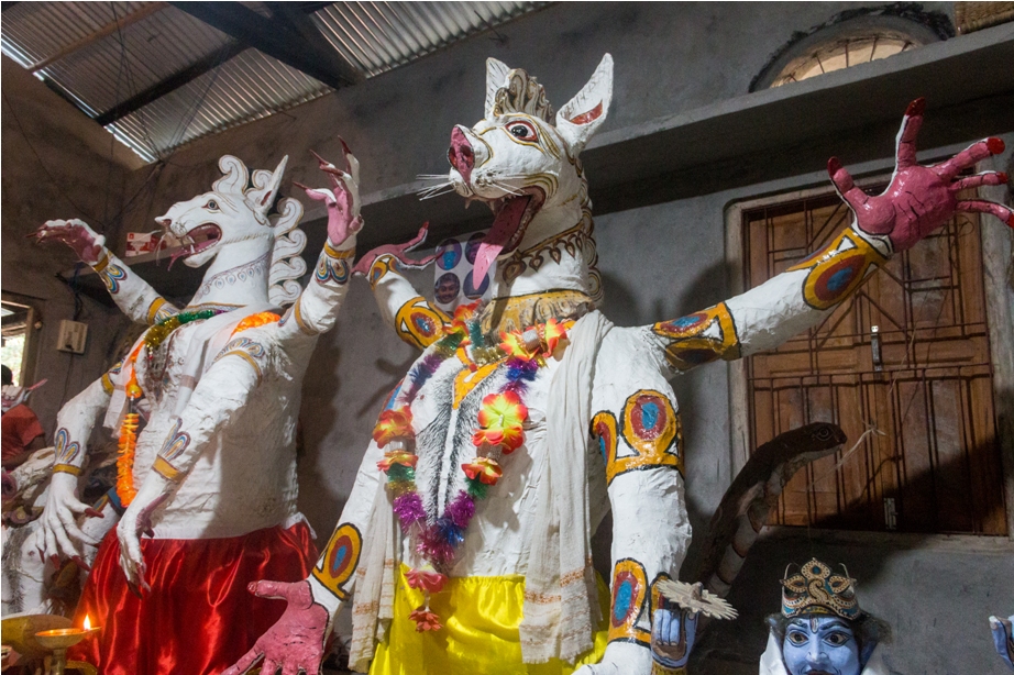 Mask Making Majuli River Island Assam India (4)