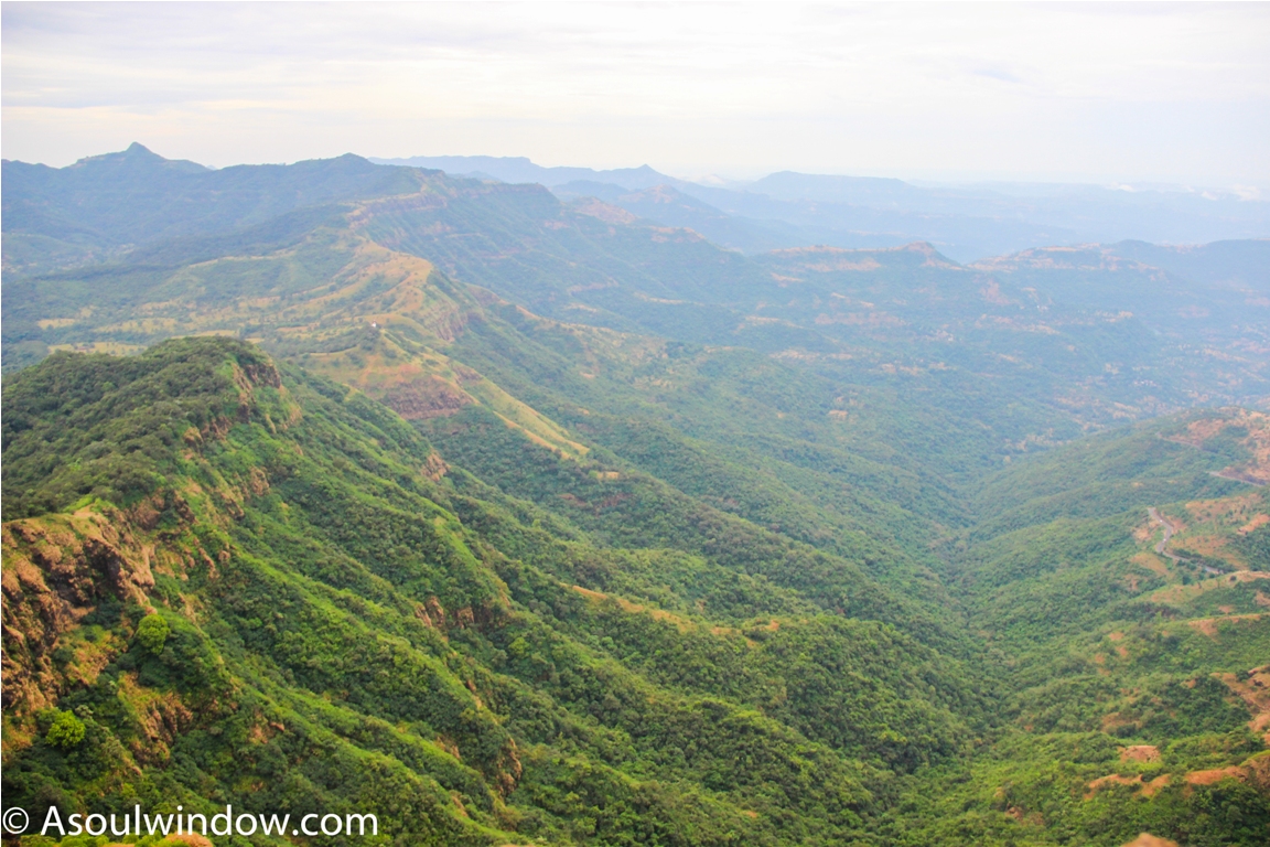 View from Pratapgarh Fort Mahabaleshwar Maharashtra India (3)