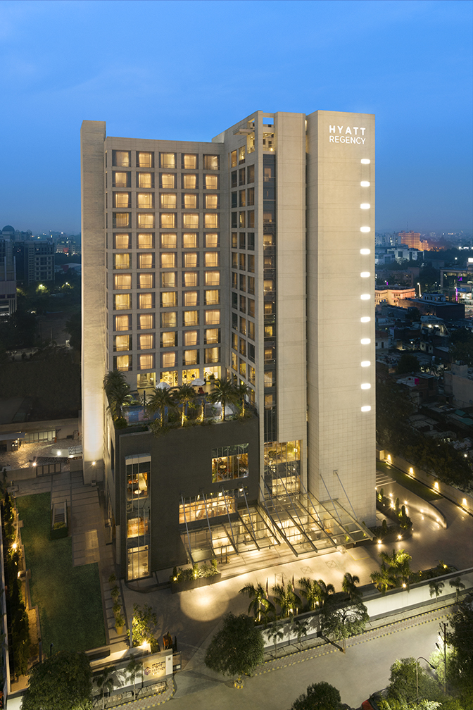 Hyatt Regency Lucknow Hotel Facade