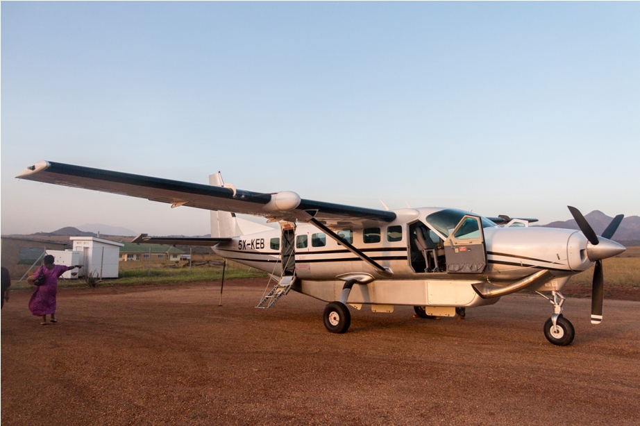 Cessna aircraft Kidepo National Park Uganda Africa (36)