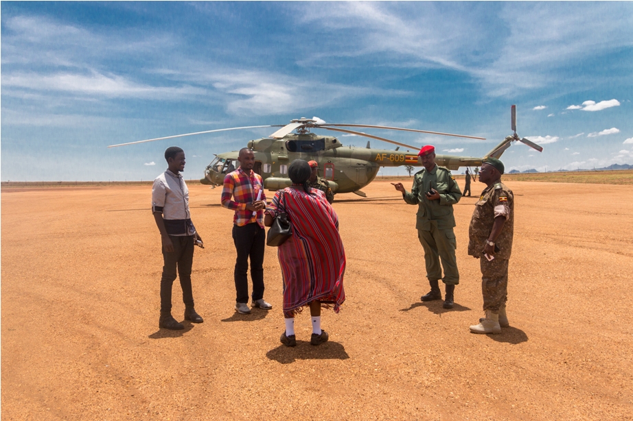 Mil MI 17 Helicopter Kidepo National Park Uganda Africa (38)