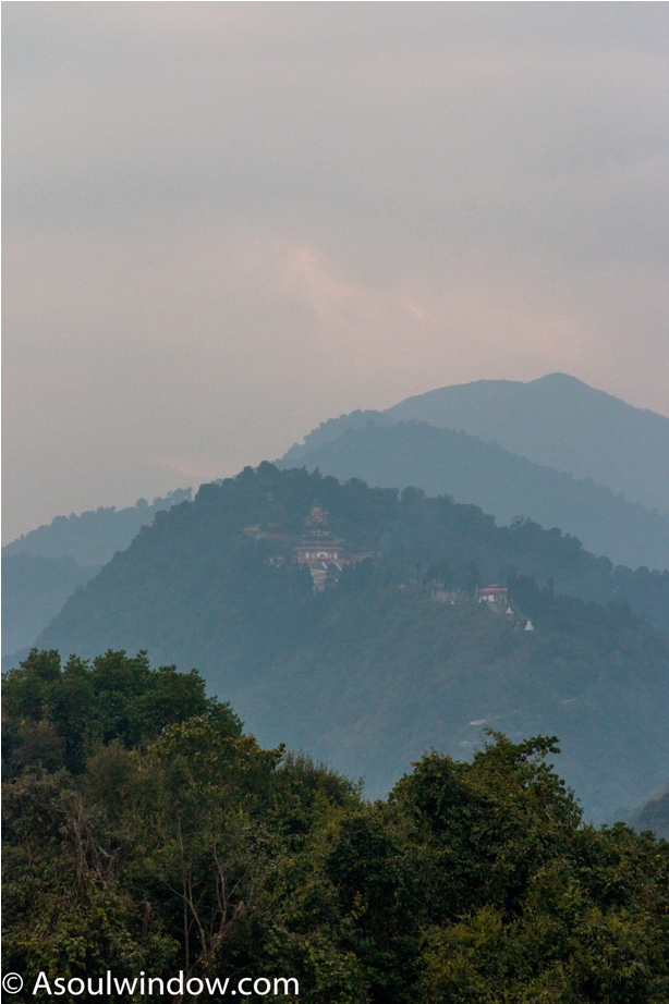 Pemayangtse Monastry Rabdentse ruin site Pelling West Sikkim 