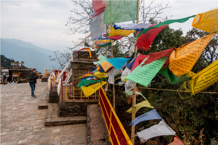 Rabdentse ruins near upper Pelling and the ancient Pemayangtse Monastry in West Sikkim