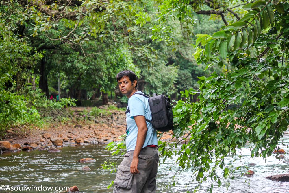 No 1 travel blogger of India Abhinav Singh Randha Waterfall Bhandardara Maharashtra