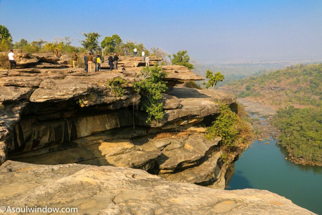 Aurwatand falls and canyon in Chandauli. Near Varanasi, Uttar Pradesh