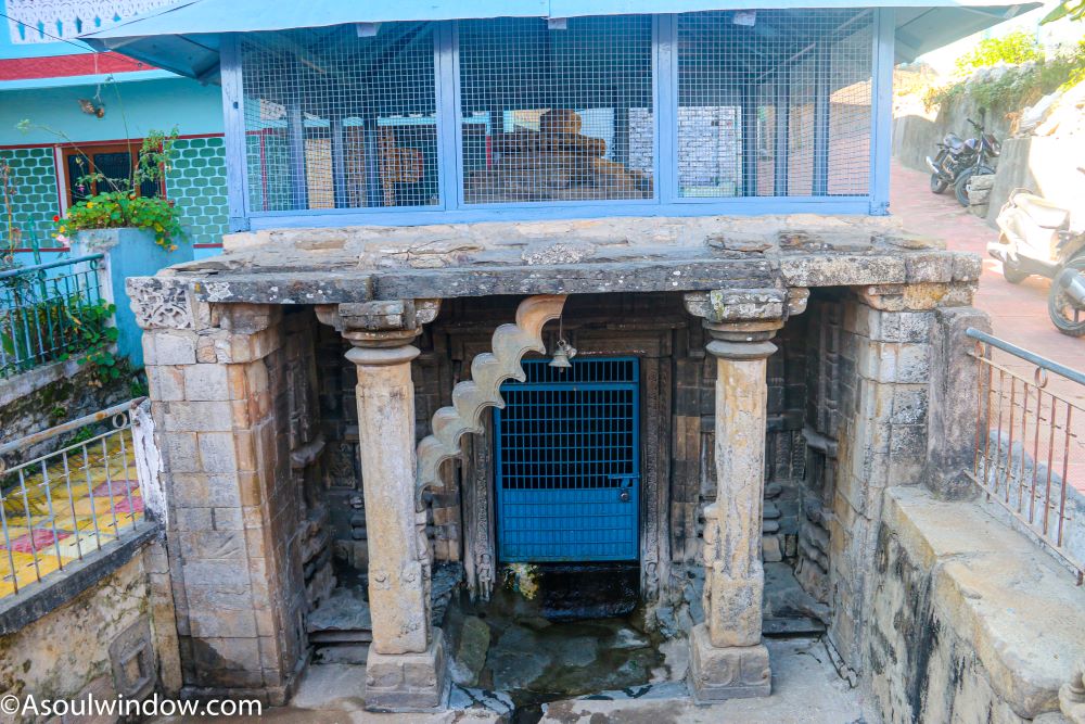 Naula or water tank. baleshwar group of temples, Champawat, Uttarakhand