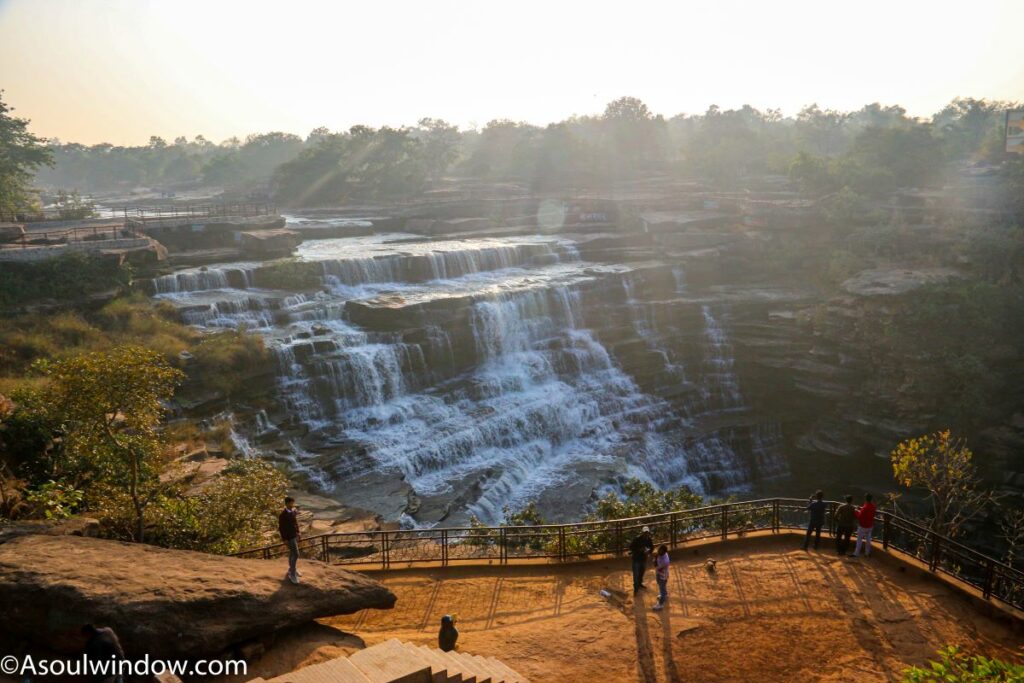 Rajdari falls near Varanasi