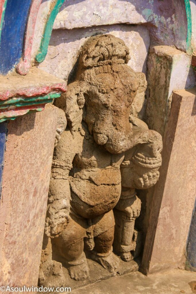 Carvings of Ganesha Bhagwan at Brahma Kund, Biraja Temple, Jajpur, Odisha