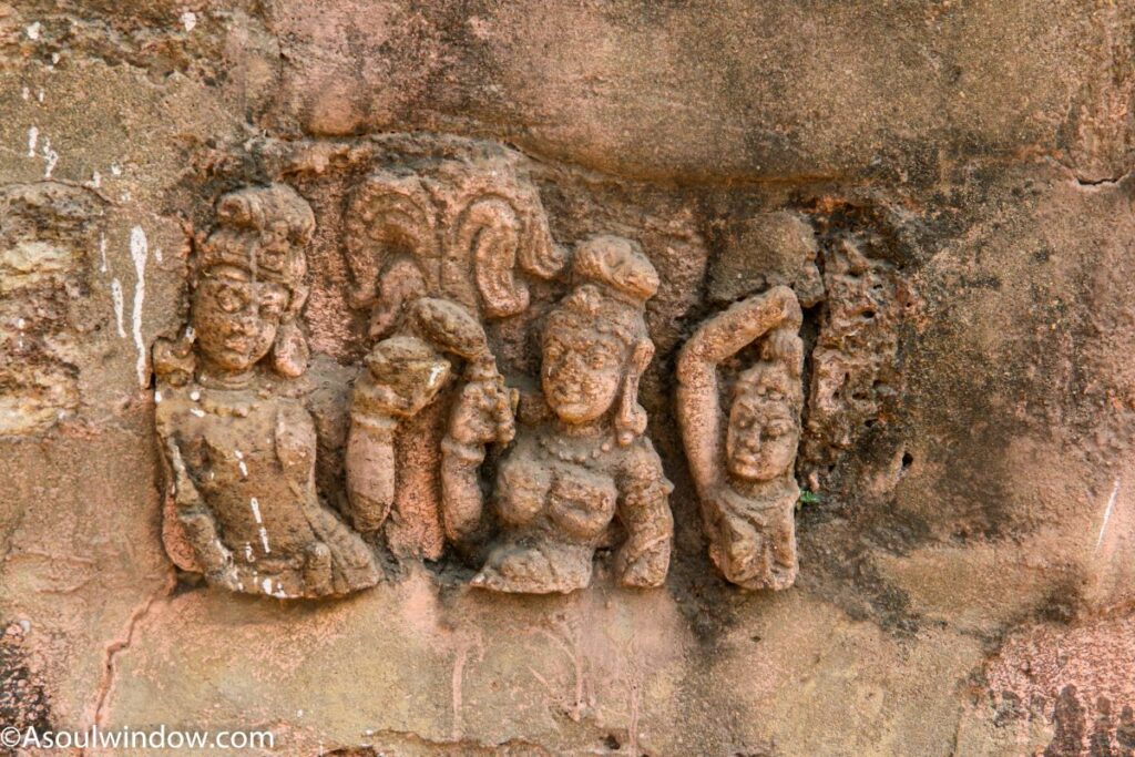 Carvings at Brahma Kund, Biraja Temple, Jajpur, Odisha