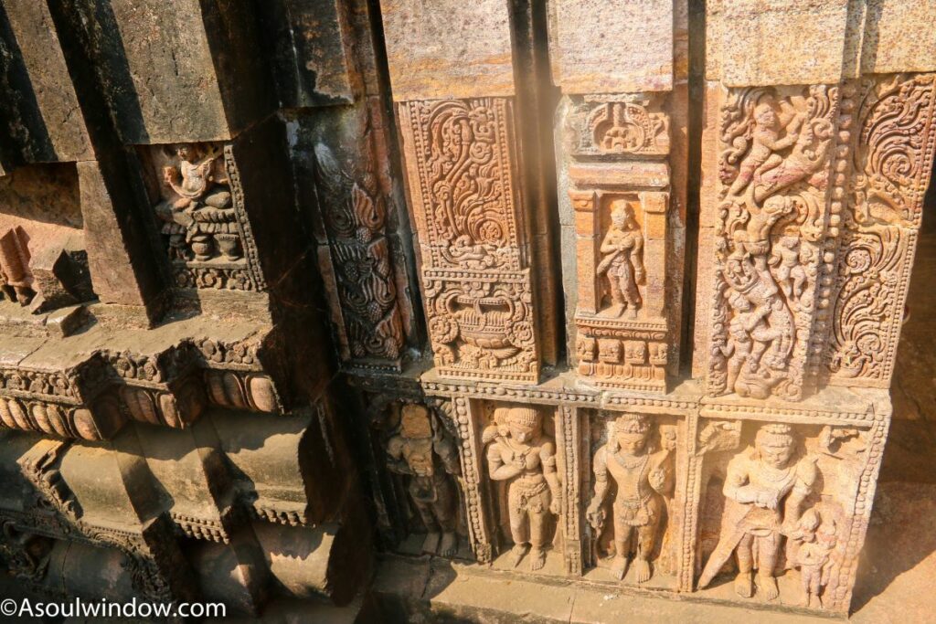 carved pillar Ratnagiri Monastery Buddhist Jajpur Odisha