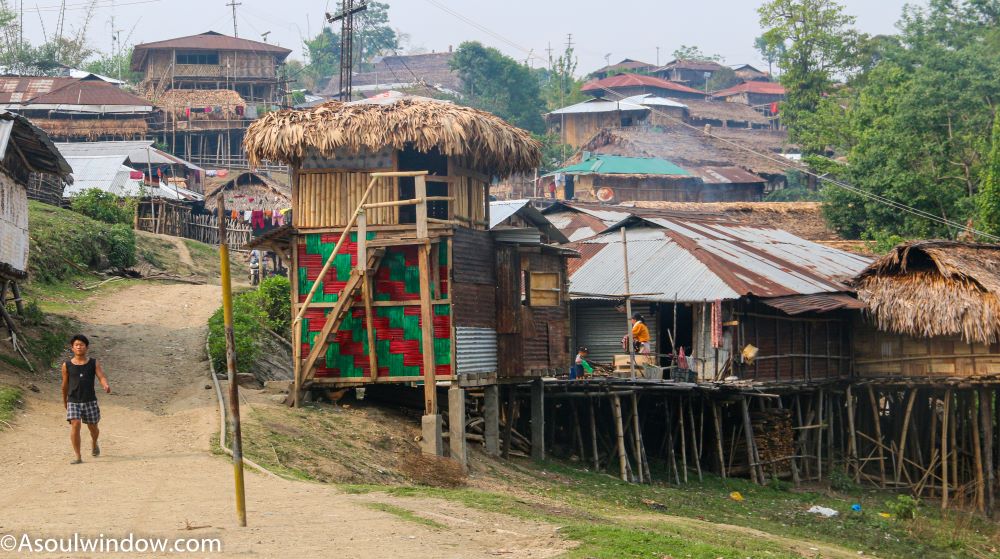 Ollo Nocte Village Lazu near India Myanmar Border. Arunachal Pradesh, North East India