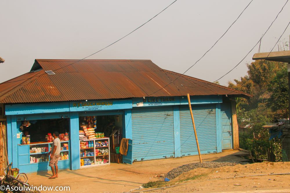 A random shop in Longding, Arunachal Pradesh, North East India