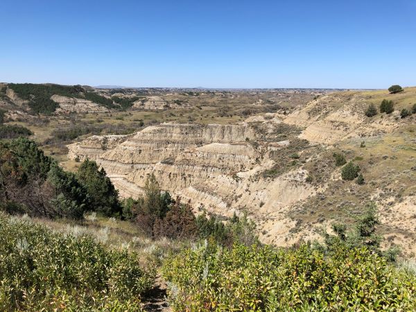 Theodore Roosevelt National Park North Dakota Midwest camping spots USA United States of America