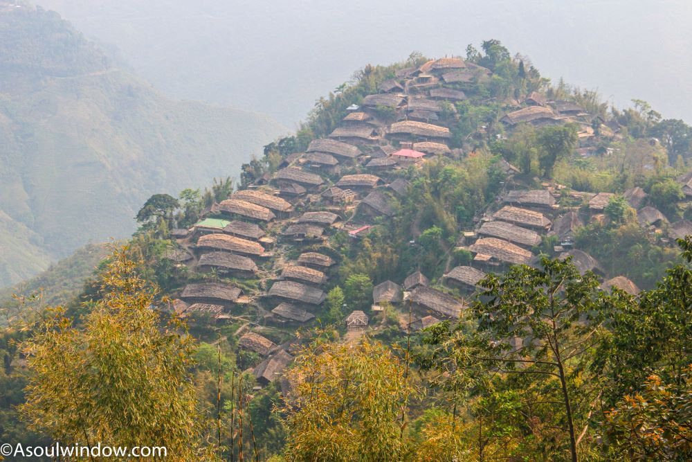 Wakka Village of Wancho tribe. Arunachal Pradesh