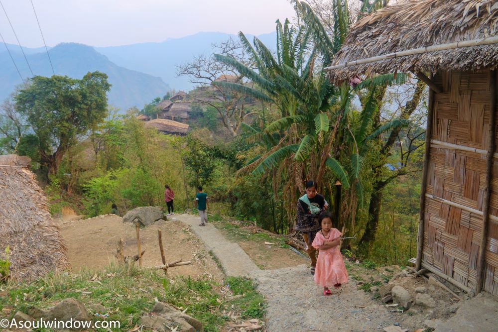 Wakka Village. Wancho people live here. Arunachal Pradesh