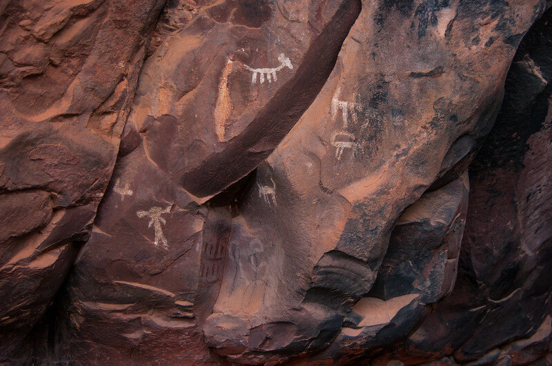 Palatki Ruins petroglyphs cliff dwellings pictographs Sedona Arizona United States of America