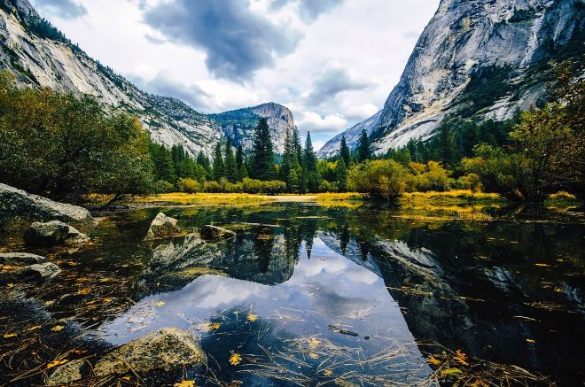 Mirror lake Yosemite National Park California United States of America