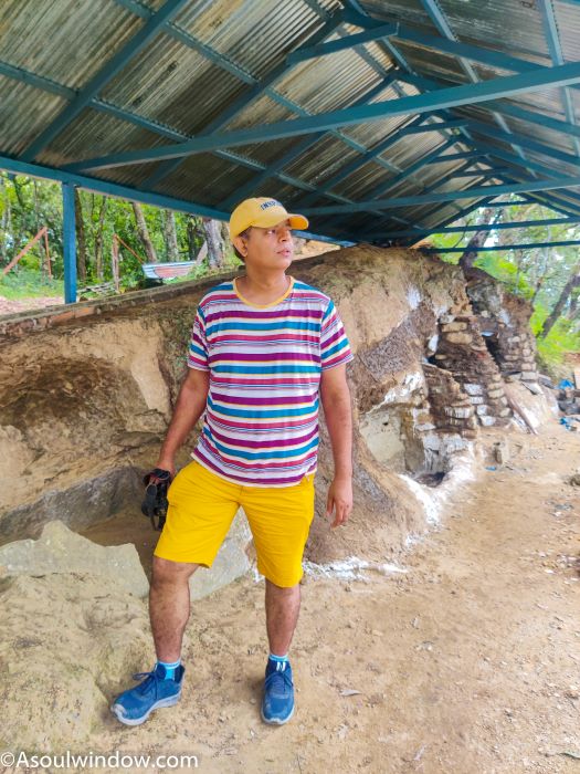 cave shelter bunker at Vangchchia Champhai Mizoram