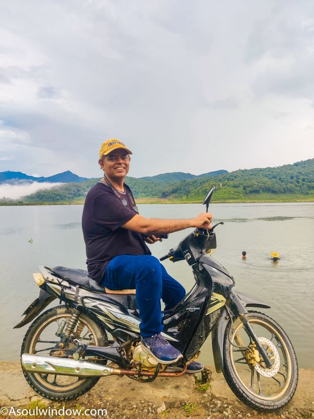 Biking in Rih Dil Lake Abhinav Singh A Soul Window Myanmar Mizoram India Myanmar Border