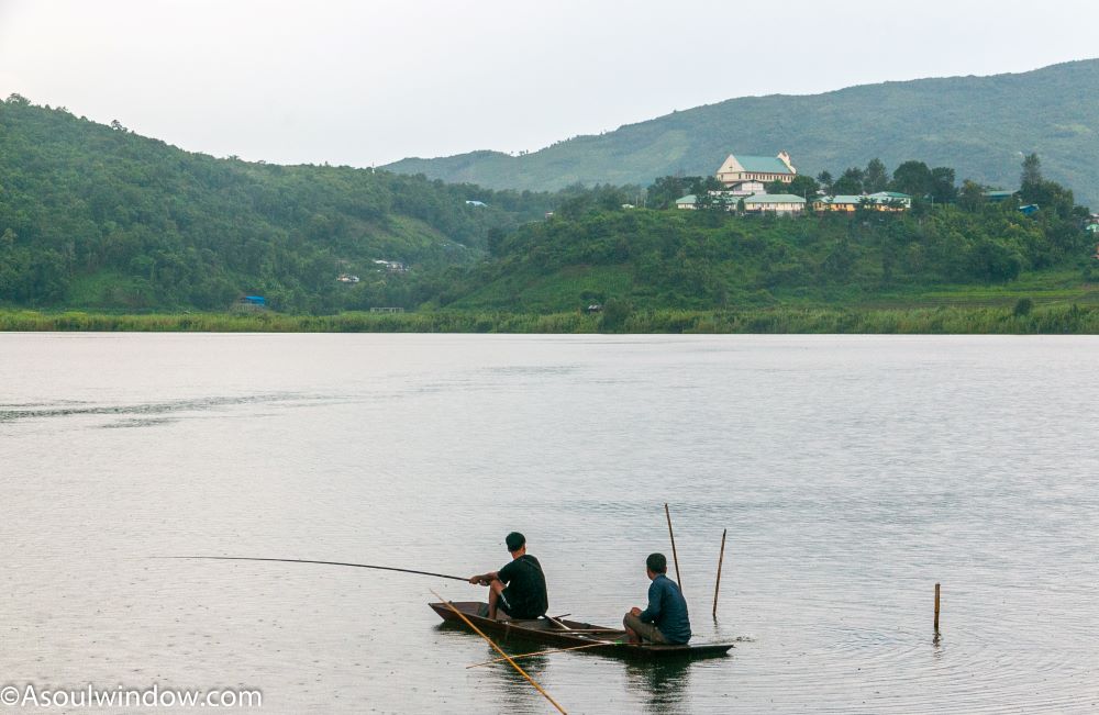 Boating Rih Dil Lake Myanmar Mizoram