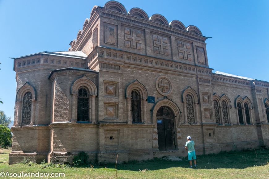 Church of All Saints in To lebi village abandoned Church Sairam Shymkent Kazakhstan Central Asia