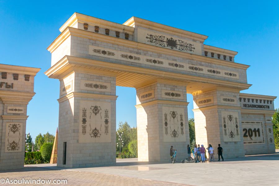 Independence Park Shymkent Kazakhstan Central Asia