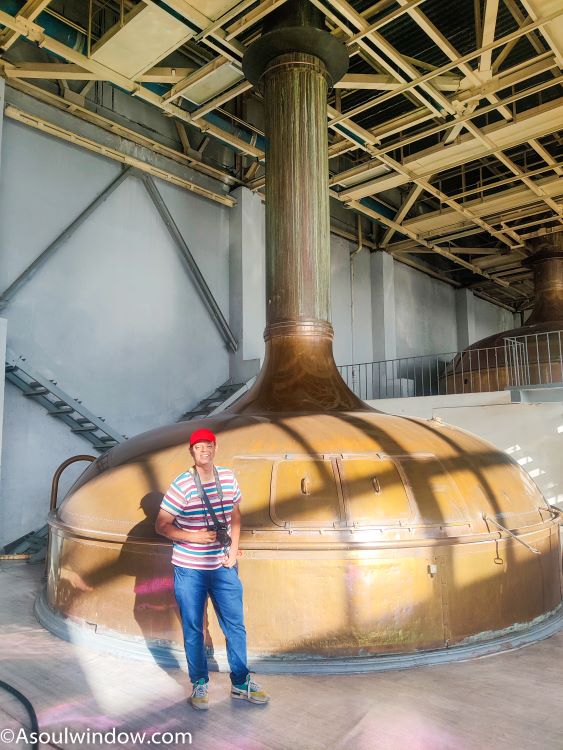 barrel at Shymkent brewery Kazakhstan Central Asia