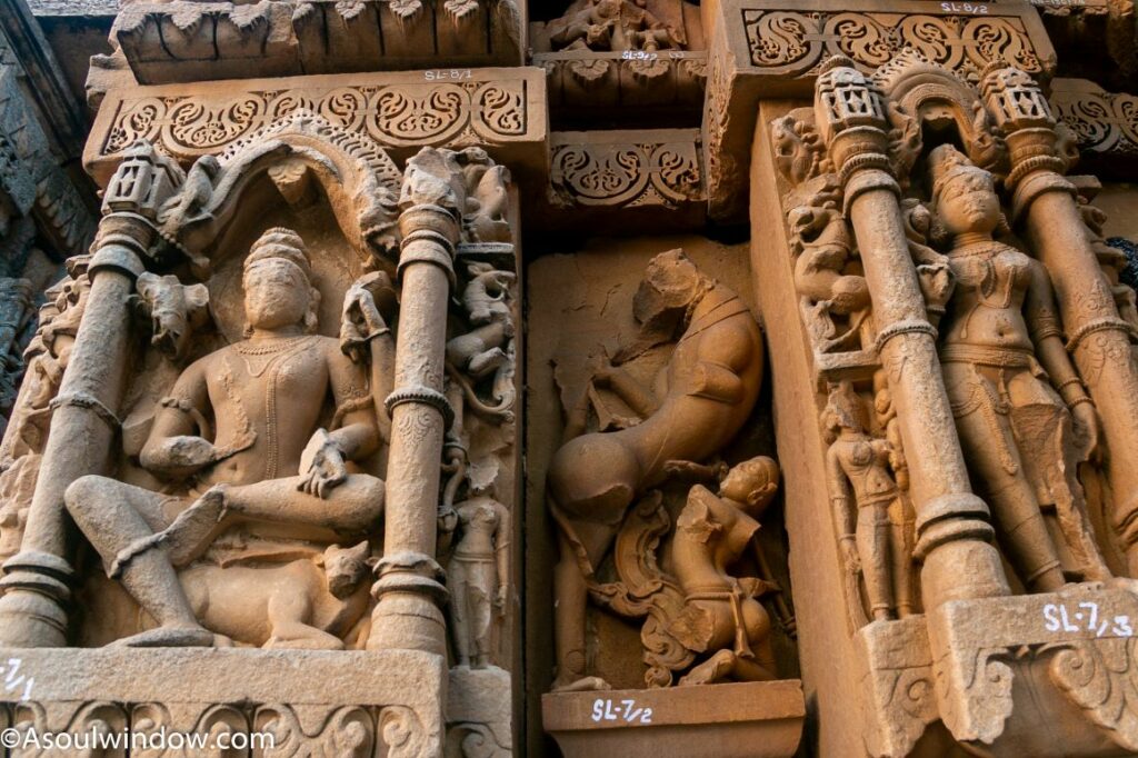 Carvings Kakanmath Temple Morena Madhya Pradesh