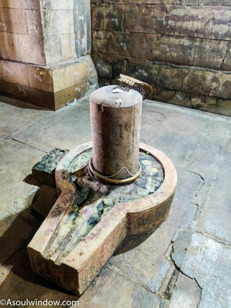 Shivalinga Garbhagriha Kakanmath Temple Morena Madhya Pradesh