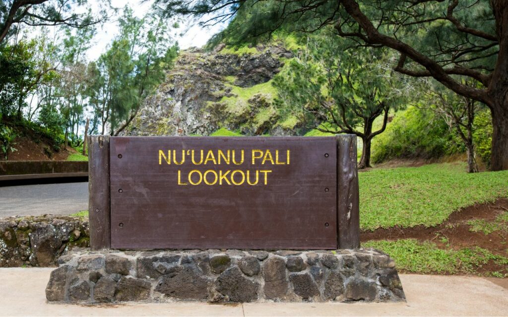 Nuuanu Pali Lookout Oahu Hawaii United States of America
