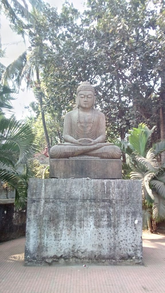 Gautam Buddha Statue near Nalasopara Stupa, Mumbai, Maharashtra