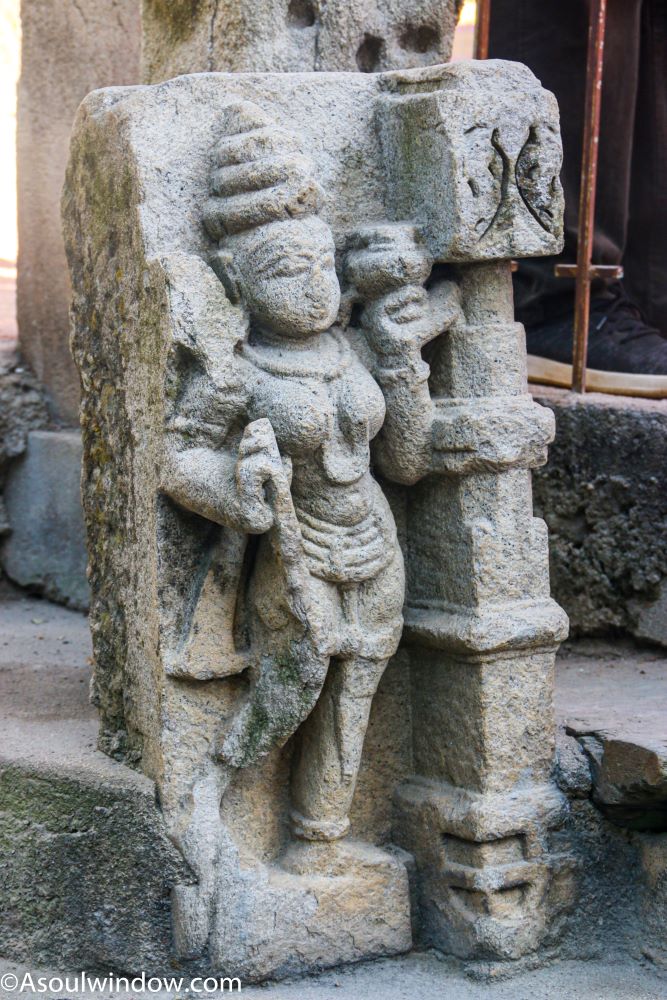 Carvings in the premises of naula or water tank near Baleshwar Temple, Champawat